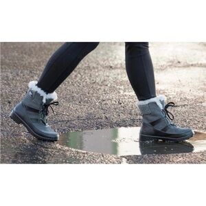 Sorel‎ Women’s Tivoli II Suede Fur Lined Ankle Winter Snow Boots, 10